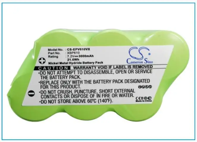 

Аккумулятор Cameron Sino 3000 мАч для EURO PRO Shark 36000 86050 EU-36000 EU-86050 U610 U610DT U610TC U610US UV610 UV610BL UV610C