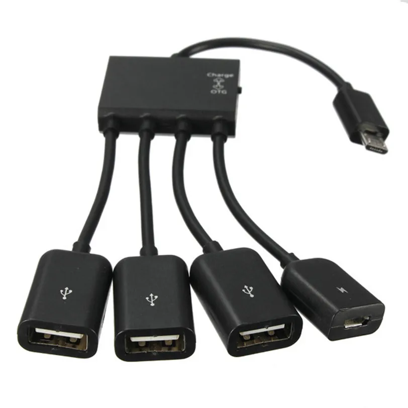 4 в 1 микро USB зарядный хост OTG Aug11 профессиональная заводская цена Прямая