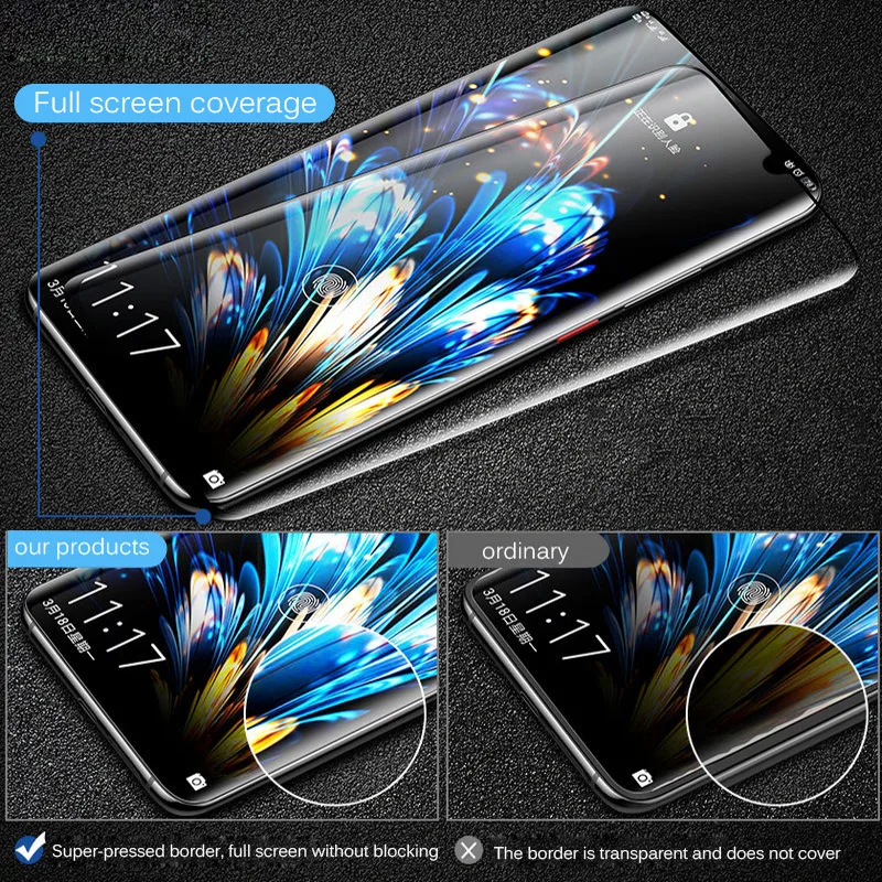 21D Полное покрытие экрана Защитное стекло для Huawei P30 Mate 20 P20 Honor 10 Lite 8X 8S P Smart Y9 Y5 Y6 2019