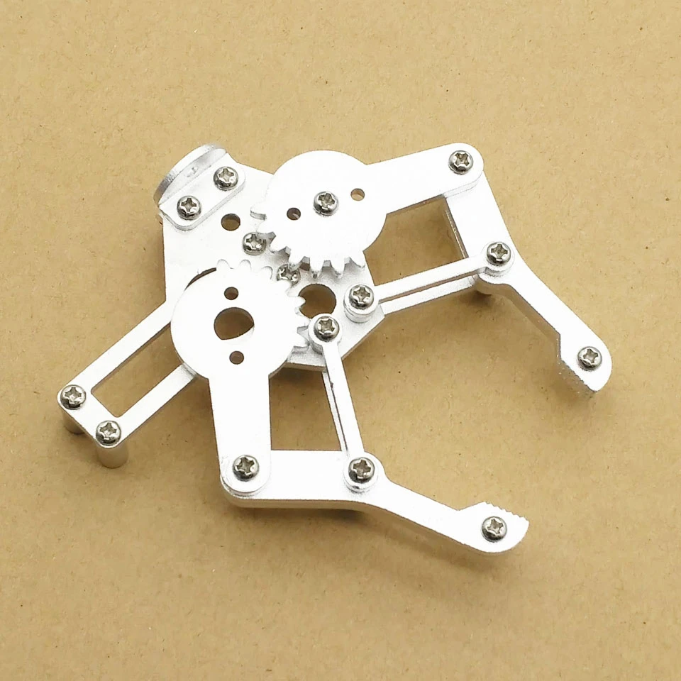 

Metal Robotic Arm Gripper Robot Mechanical Claws Robot Accessories For Arduino Compatible with MG995 SG5010 Wholesale
