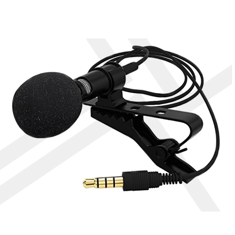 SENDEM B70 Mini Portable karaoke microphone for phone computer Clip-on Lapel Lavalier Microphone Condenser with Mic 3.5mm plug |