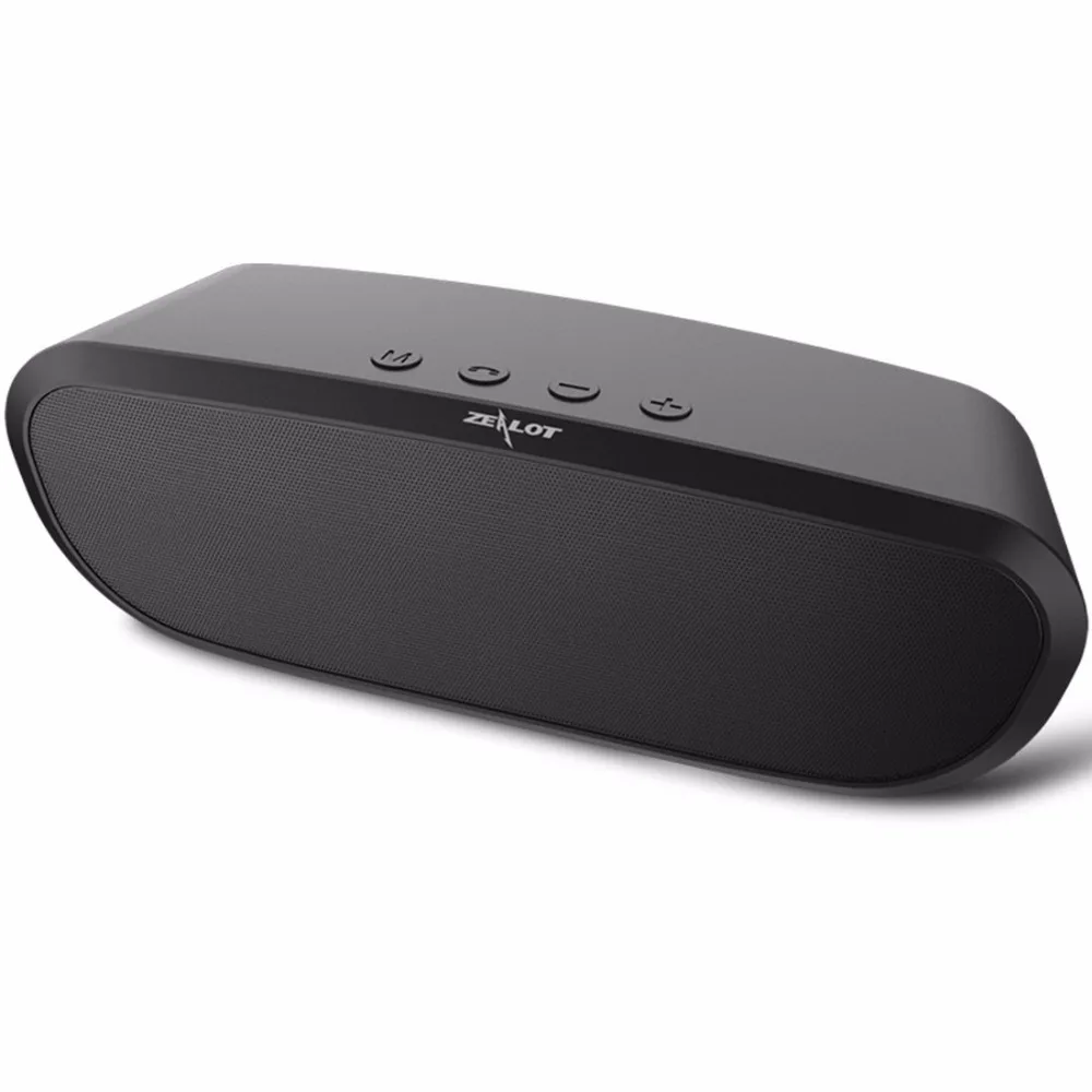 ZEALOT S9 Bluetooth колонка Беспроводная сабвуфер радиоприемник поддержка TF-карты AUX