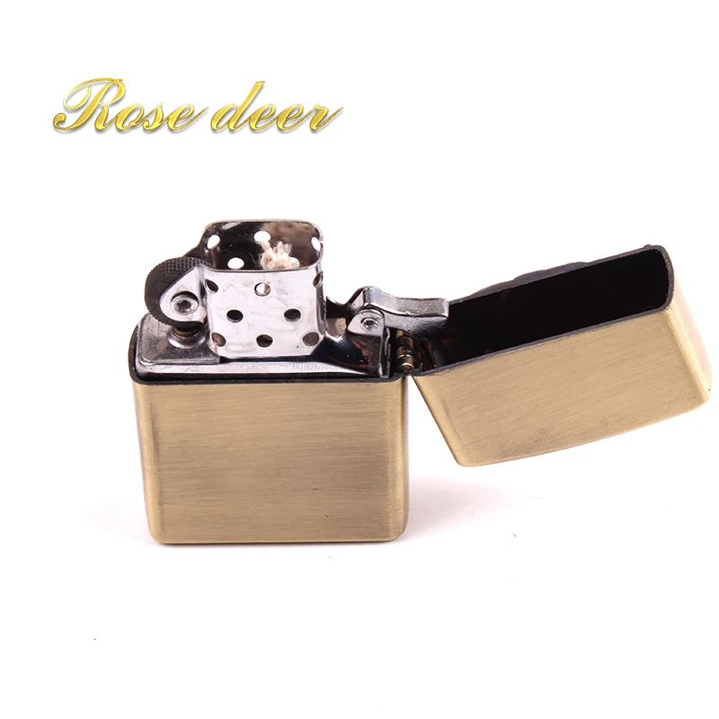 Оригинальная брендовая Классическая керосиновая зажигалка медная