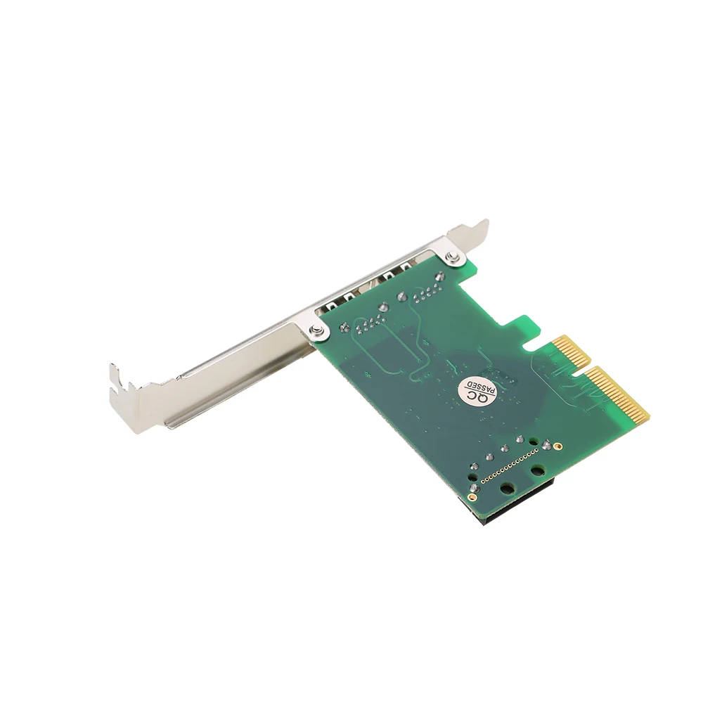 Плата расширения PCI E на 2 порта USB3.1 тип A Express контроллер Суперскоростной 10 Гбит/с с