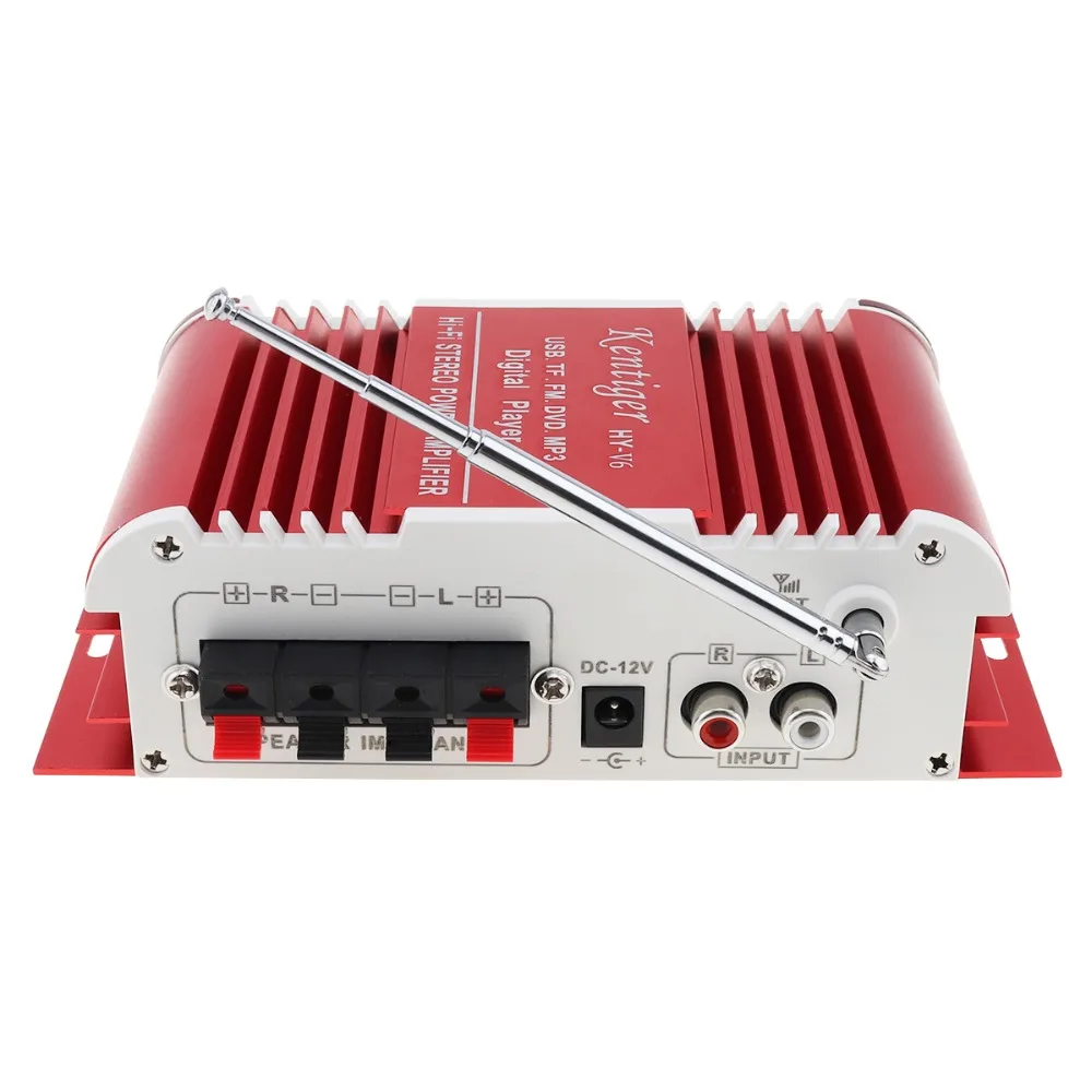 Hi-Fi BtT-совместимый цифровой аудиоплеер автомобильный усилитель FM-радио