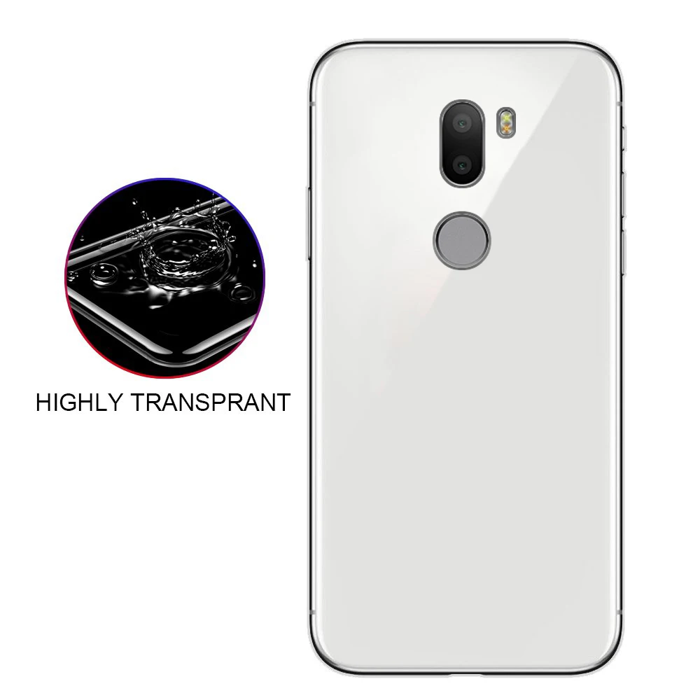 Силиконовый мягкий прозрачный чехол из искусственной кожи для Xiaomi Mi 5PLUS