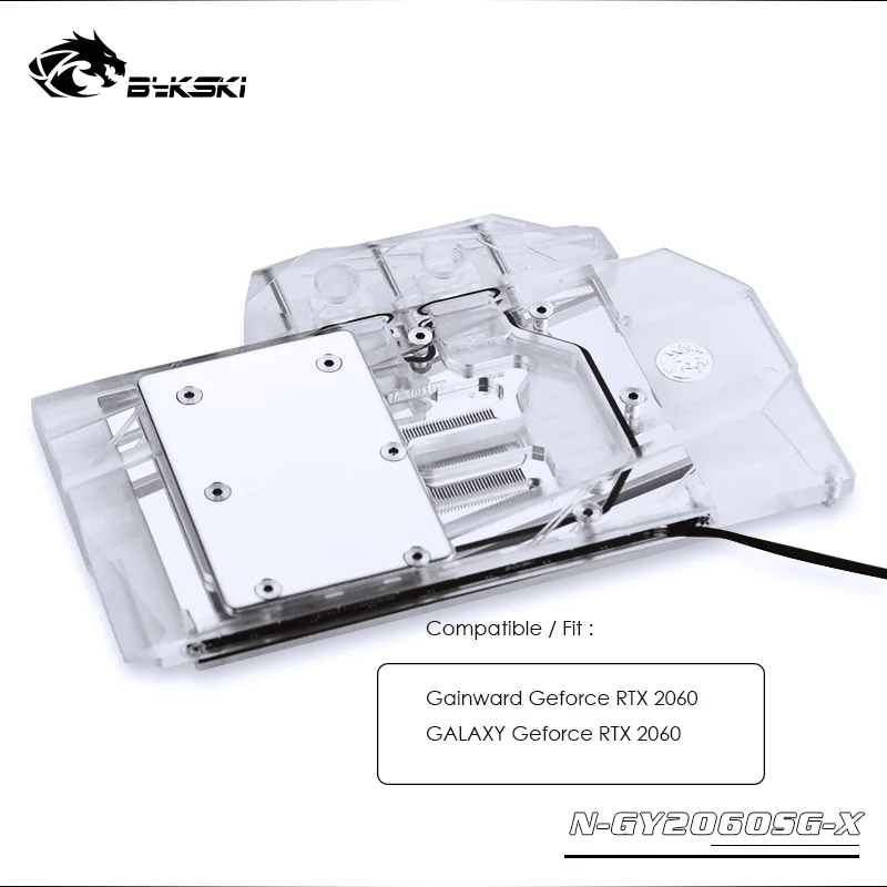 Блок питания Bykski для GALAXY Gainward Geforce RTX 2060 кулер GPU 5 в 3pin 12 В 4pin управление