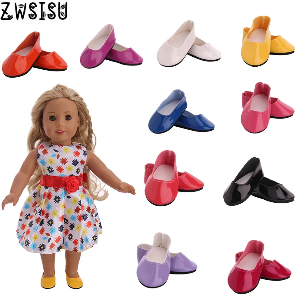 Doll Accessories Colorful Shoes For 18-inch American Girl And 43cm Bebe Reborn The Best Gift A Generation G | Игрушки и хобби