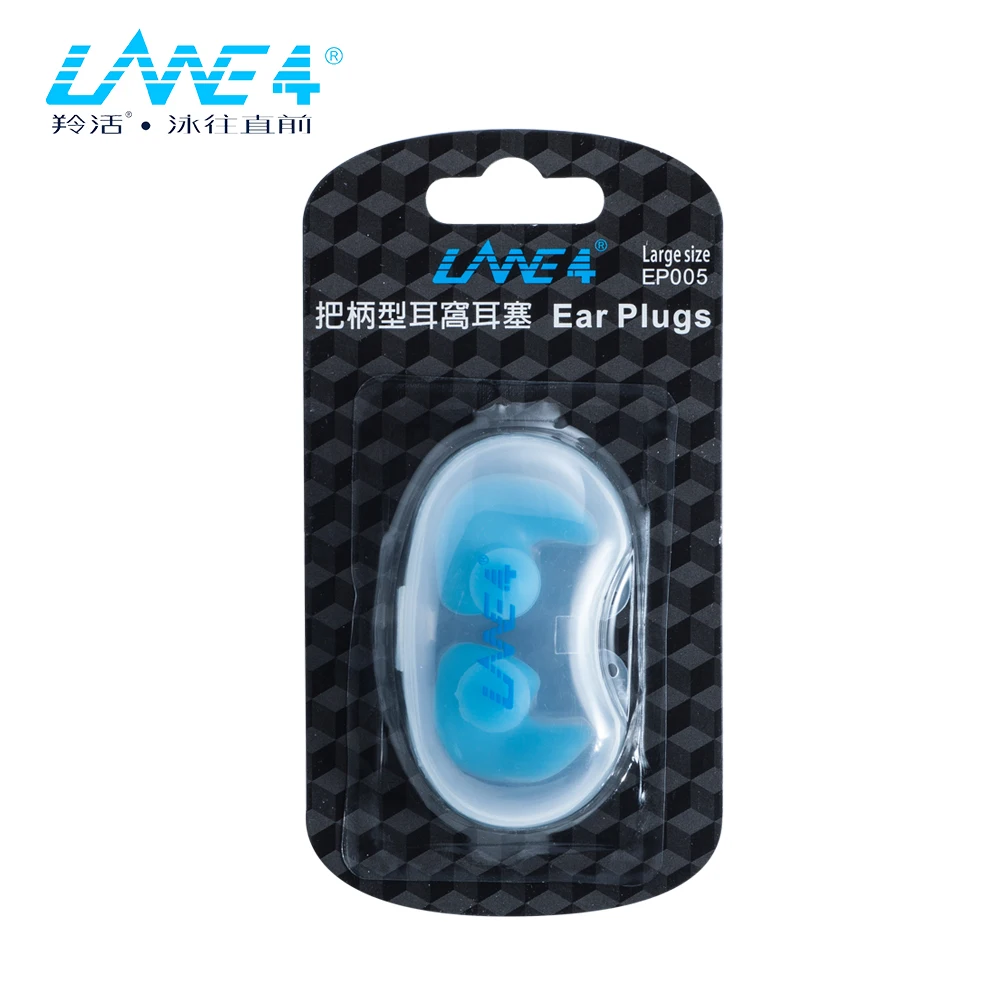 

LANE4 Swimming Earplugs, Soft Silicone, Sport Plugs, Diving Water ,For Adults #EP005