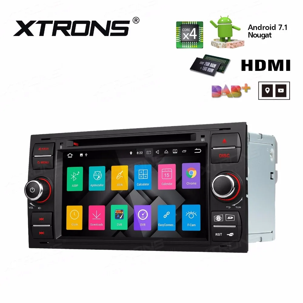 7 &quotAndroid 1 OS автомобильный DVD для Ford Focus II 2005 2007 &amp C Max S 2006 2011 Connect 2009 с 2 Гб
