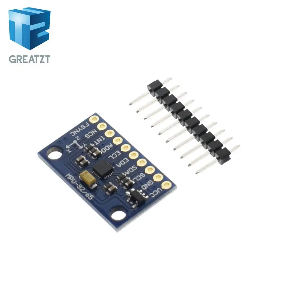 MPU 9250 GY 9 оси модуль датчика I2C/SPI связи thriaxis гироскоп + трехосевой акселерометр