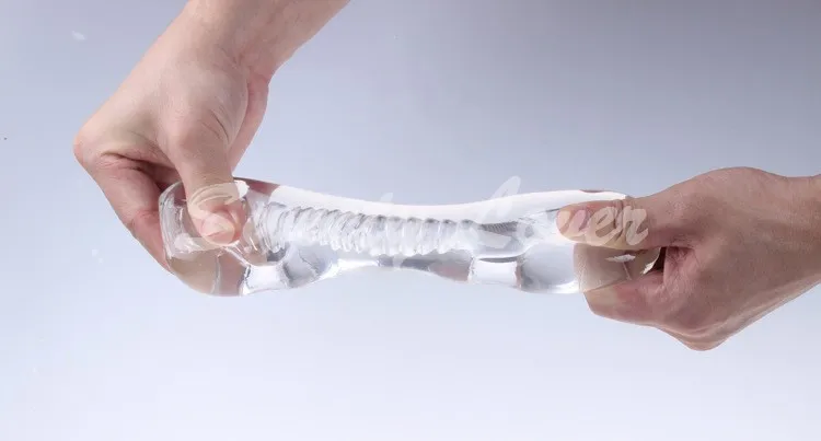 Самый дешевый прозрачный Мужской мастурбатор карманный Вагинальный Массажер