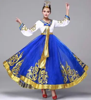 

blue traditional korean costume for women korean national costume blue korean princess costume korean dance clothes