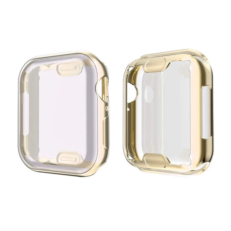 Чехол для Apple watch 1, 2, 3, 4, чехол из мягкого ТПУ, защитный чехол для IWatch i watch 5, 2, 3, 4, 38, 42, 40, 44 мм, Etui Funda
