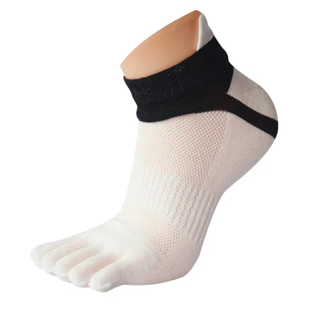 Men's 1 Pair Men Mesh Meias Sports Running Five Finger Toe Socks Casual Cotton Solid Sock Hot Sale Comfortable 2021#YL5 | Мужская