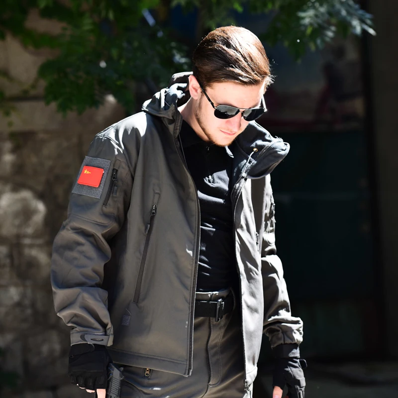 Тактическая куртка TAD Softshell для активного отдыха камуфляжная одежда охоты