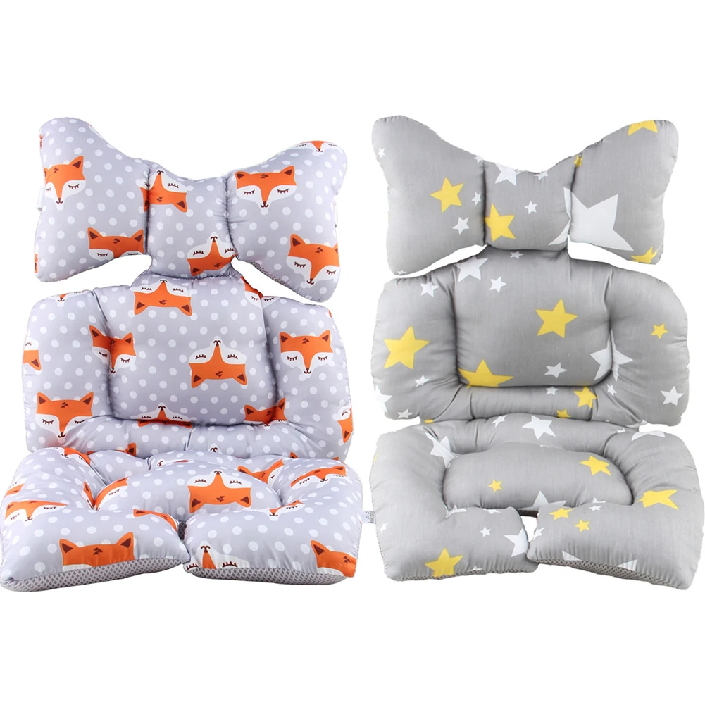 Толстый чехол с животными из мультфильмов для подушки хлопковая коляска