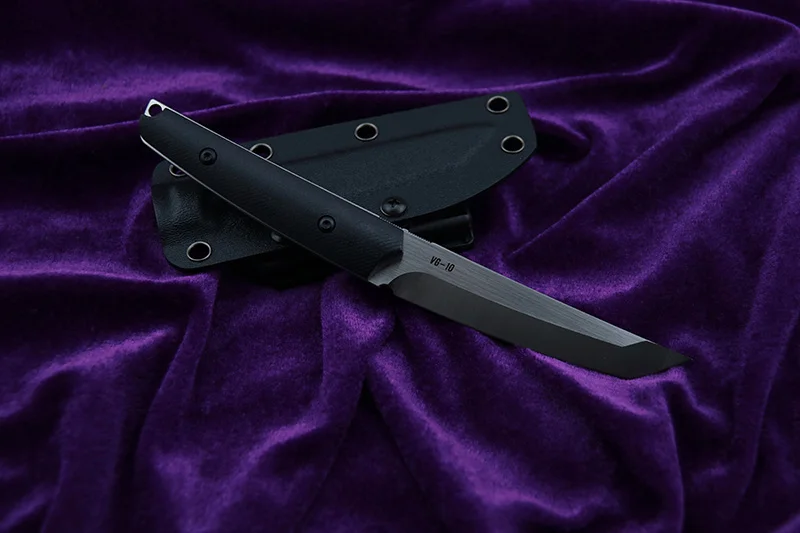 DICORIA Slay VG-10 лезвие G10 ручка фиксированное лезвие Тактический охотничий нож KYDEX оболочка для кемпинга выживания на открытом воздухе EDC ножи инструменты