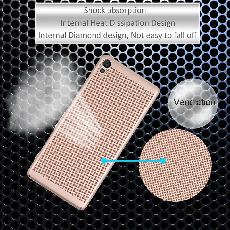 For Sony XZ Premium thin Matte Rubberized Anti-skid Rubber Full Body Net Cover Case Shell Funda Coque Capa |