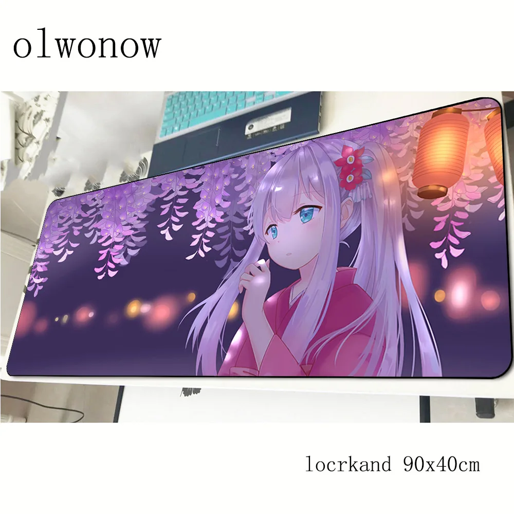 Коврик для мыши EroManga Sensei locrkand 900x400x2 мм игровой коврик в стиле аниме