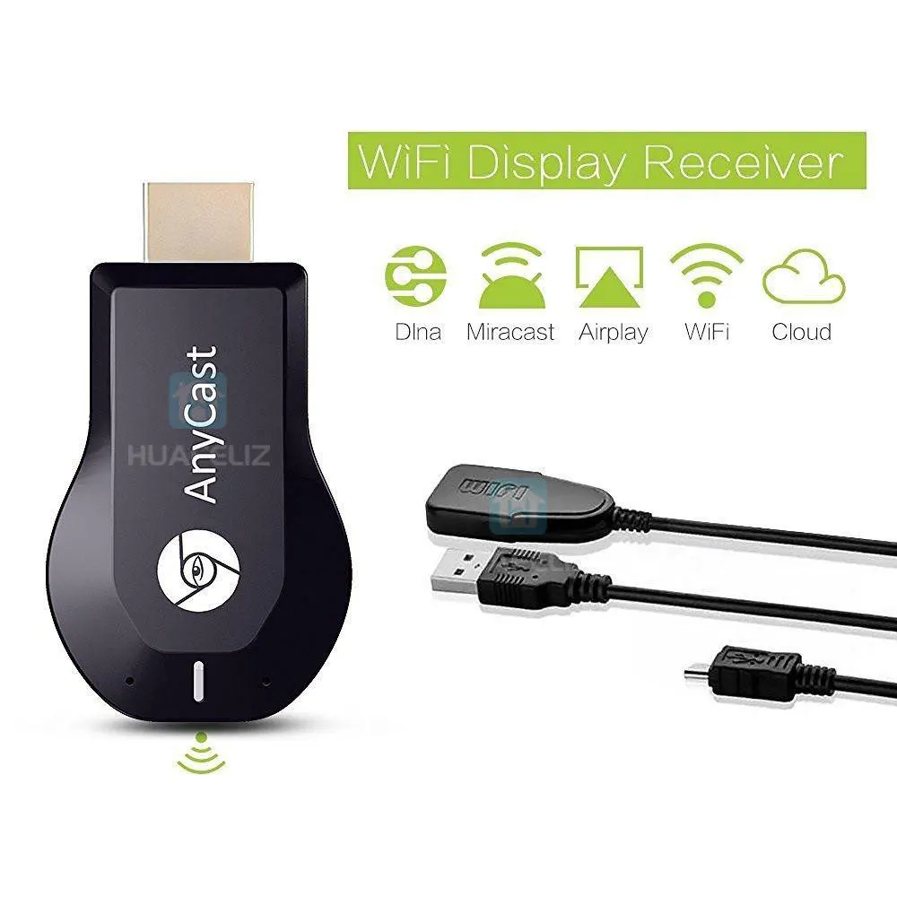 M9 plus MiraScreen беспроводной WiFi приемник с высоким разрешением для ТВ 1080p Медиа Видео