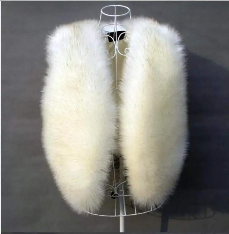 Новинка женская зимняя Осенняя жилетка из искусственного лисьего меха