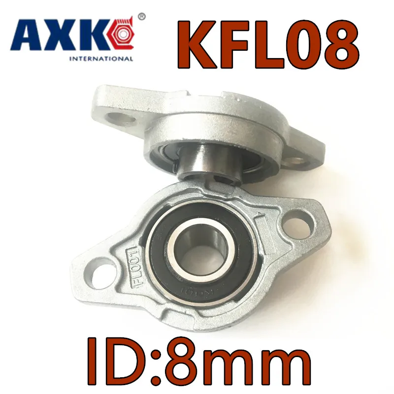 2019 реальные подшипники Axk Kfl08 Fl08 фланцевый подшипник с опорным блоком 8 мм Калибр