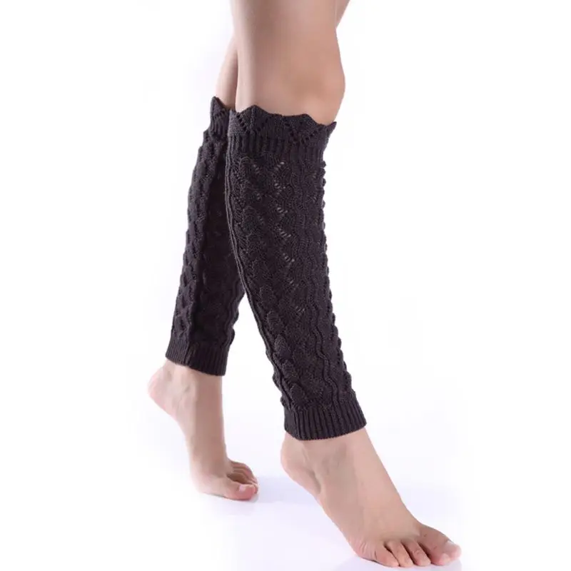 Модные женские Вязаные гольфы; повседневные женские теплые зимние классические вязаные гетры; гетры