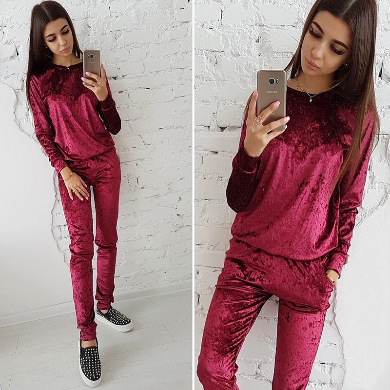 Женская модная свободная футболка с длинным рукавом круглым вырезом элегантные