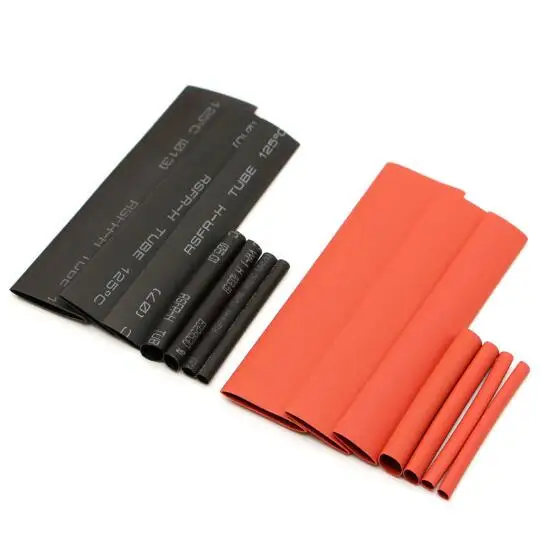 127 шт. термоусадочные полиолефиновые трубки|cable sleeve|cable tubecable sleeve black |