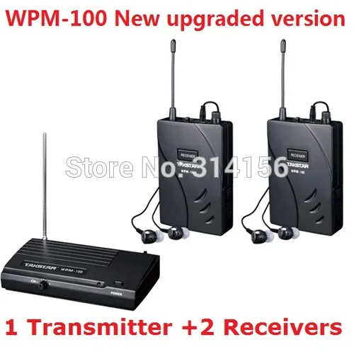 Новая версия обновленная Takstar WPM-100/wpm 100 UHF сценическая Беспроводная система