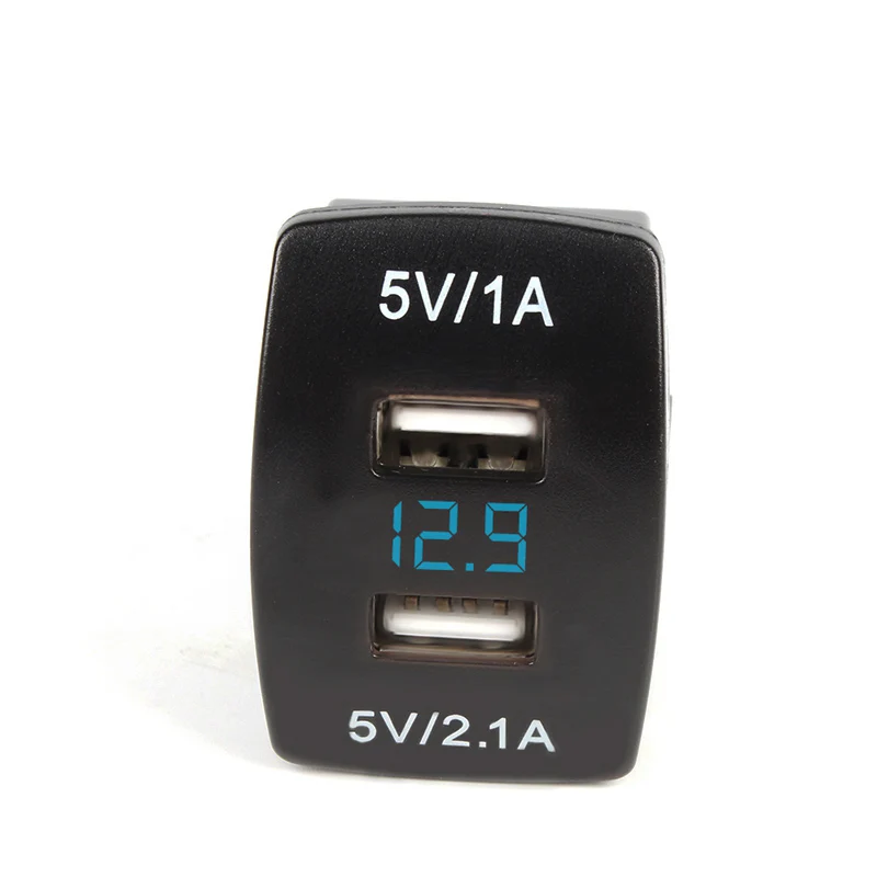 Мини двойной микро порт USB разъем Автомобиль Мотоцикл Зажигалка для сигарет