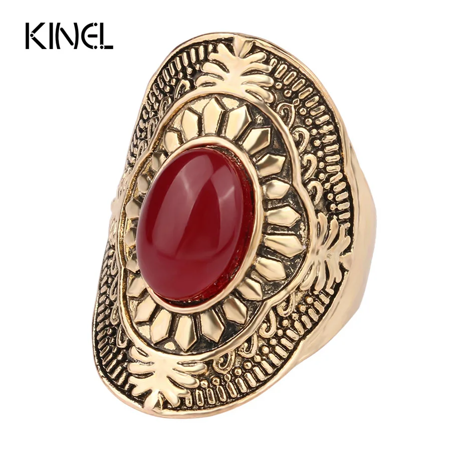Новинка 2017 модное большое кольцо для женщин винтажное ювелирное изделие