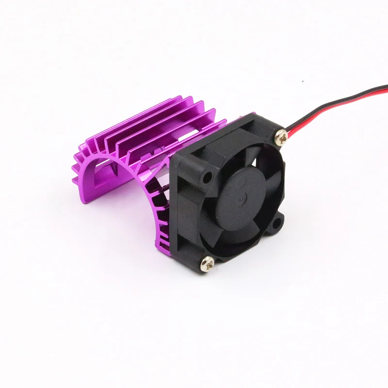 

FATJAY rc hobby acc motors 24mm heatsink 2440 with 6V cooling fan JST JR connectors