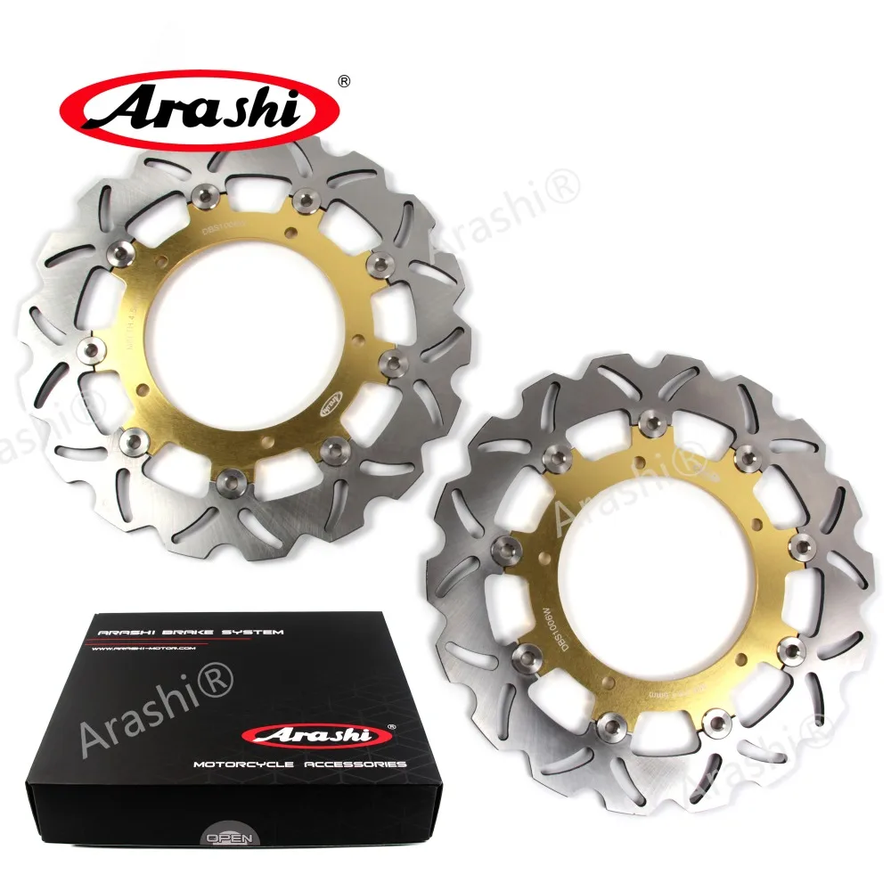 Arashi 2 шт. для YAMAHA YZF R6 600 2003 2004 CNC плавающие передние тормозные диски детали