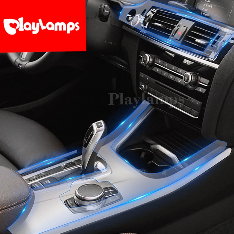 Наклейка для BMW X3 F25 X4 F26 ТПУ интерьерная наклейка прозрачная защитная пленка и