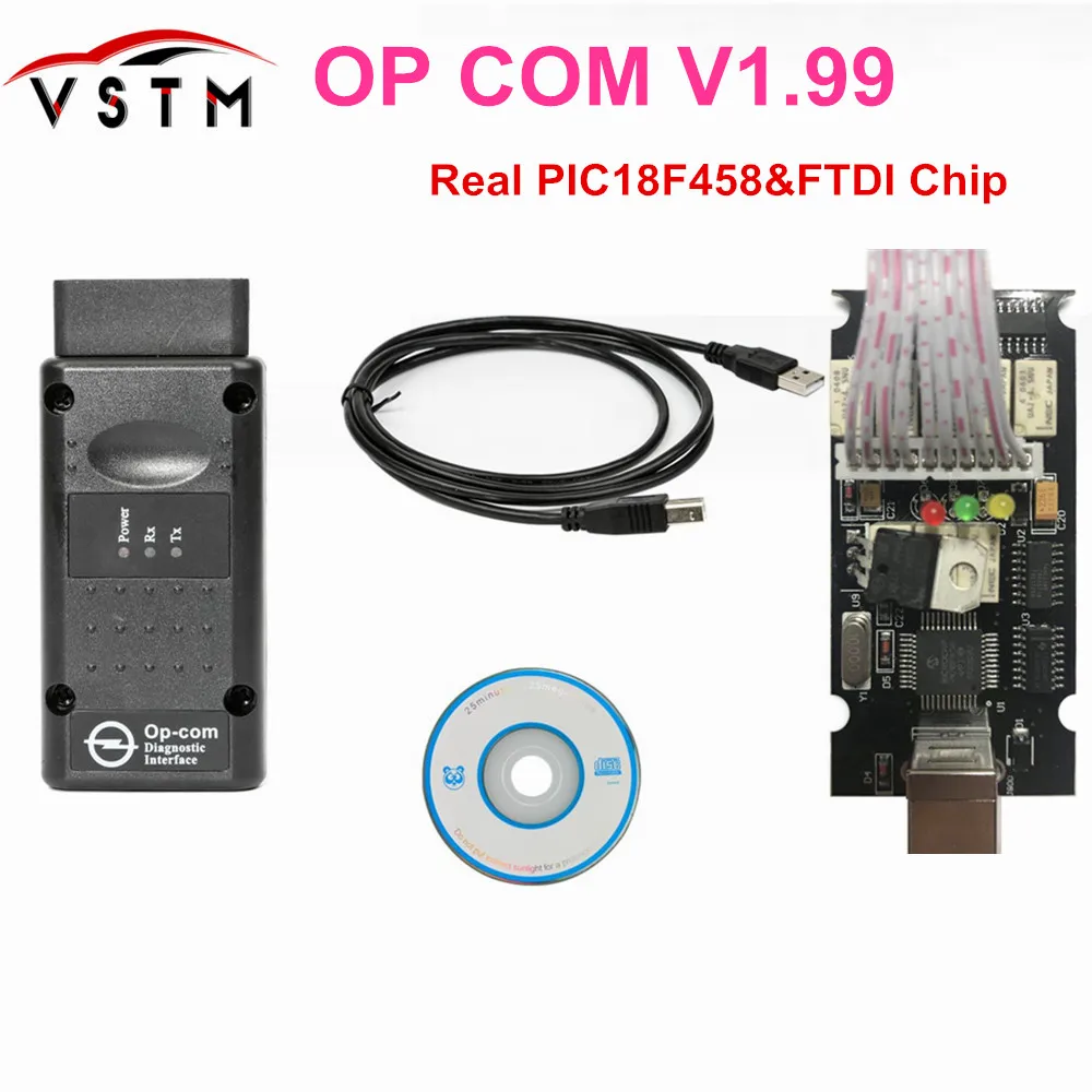 Opcom diagnostic tool V1.70 V1.78 V1.95 V1.99 Full Version op-com for opel obdii Code reader With Real PIC18F458&ampFTDI Chip | Автомобили