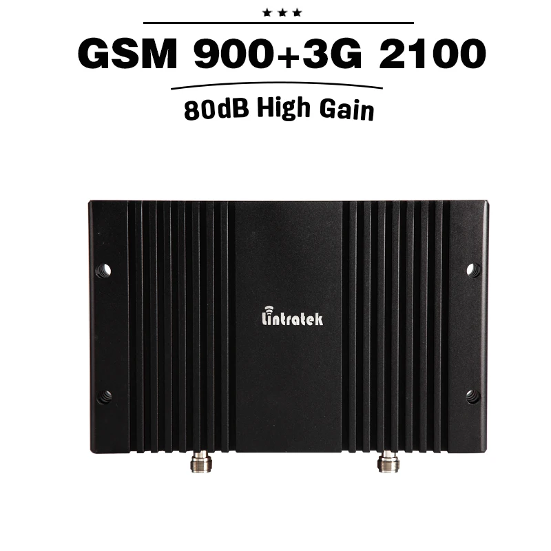 Фото Высокий коэффициент усиления 80 дБ! ЖК-дисплей GSM 900 3G WCDMA UMTS 2100 МГц усилитель мобильного сигнала голосовой интернет Cellualr сотовый телефон усил... №1