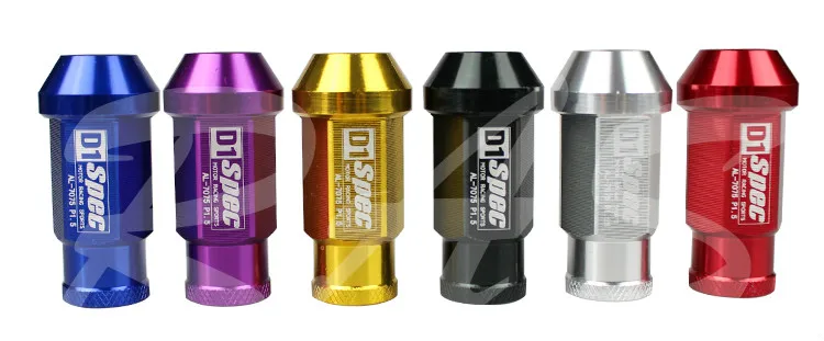 RASTP 20 шт. D1 Spe производительность Гоночные Колесные гайки винт M12x1.5/1,25 длина 50 мм алюминиевый Универсальный RS-LN007