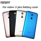 Запасные части Q  Y QYQYJOY для Xiaomi Redmi 5 Plus задняя крышка батарейного отсека Корпус + боковые кнопки + Замена объектива вспышки камеры