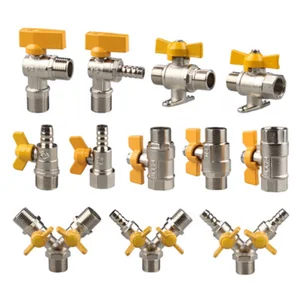 Полный Медный утолщенный газовый кран, трехходовой кран 12 дюйма, латунный газовый шаровой кран, медный стержень, медный сердечник, переключатель природного газа