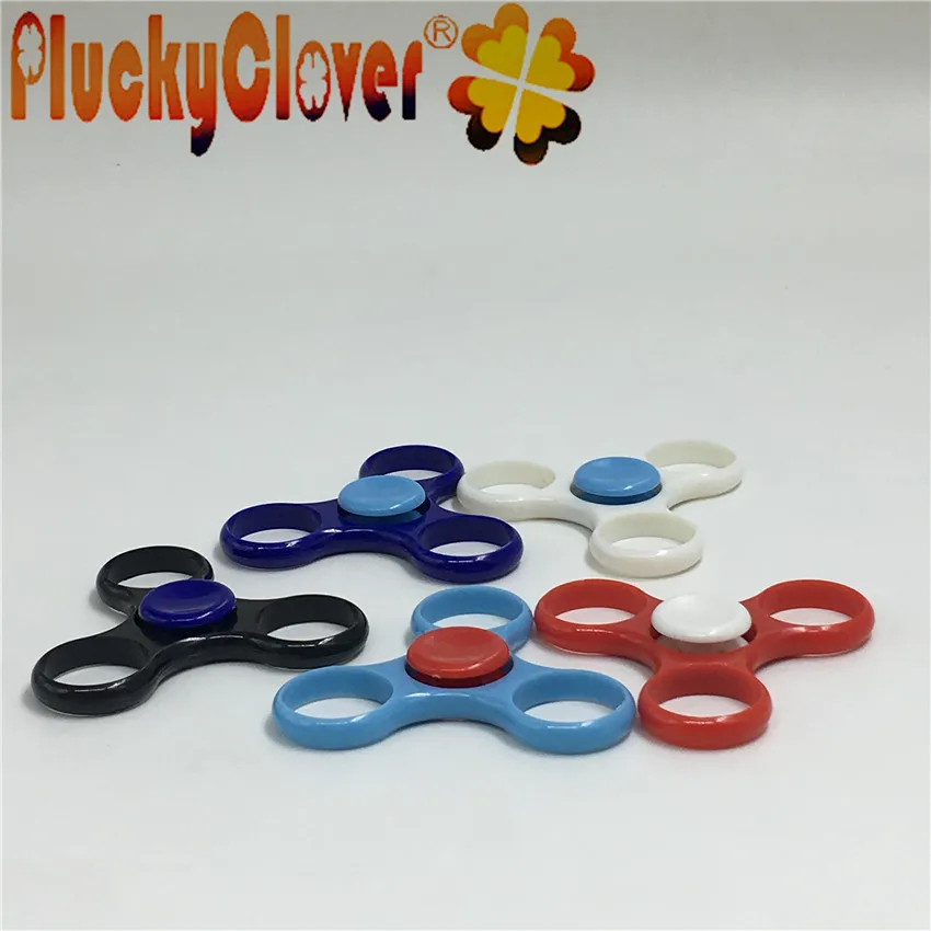 1 шт. Tri-Spinner, аксессуары для игрушек, игрушка для фокуса, стресс, тревога, облегчение, Спиннер, рамка с двумя кнопками, крышки для пальцев