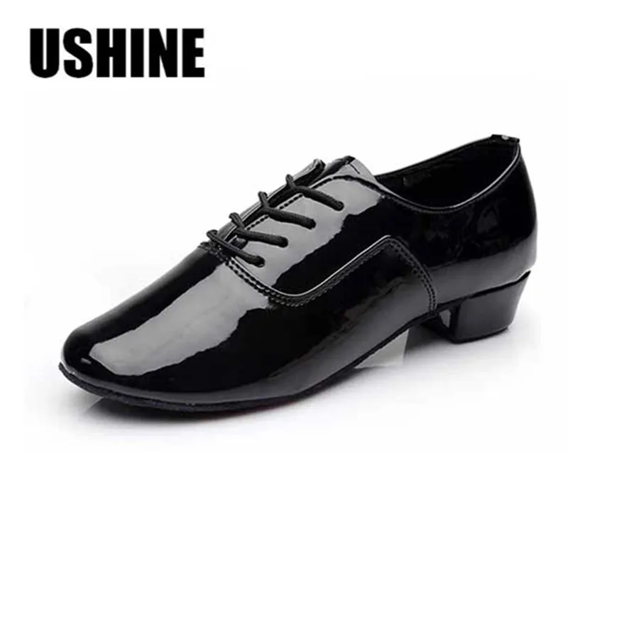 Туфли для латиноамериканских танцев USHINE EU29-45 702 черные белые золотые серебряные