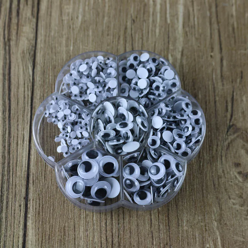 700 шт белые пластиковые кукольные глаза сливы диск Глаза куклы ремесло высокое