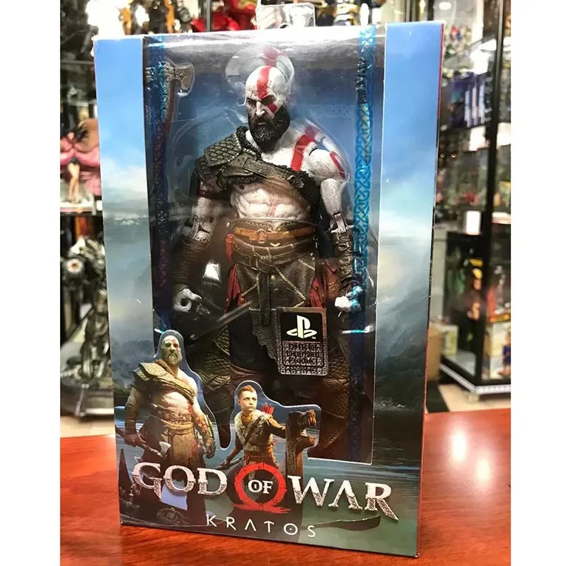 God of War 4 Anti hero Kratos 8 дюймов ПВХ фигурка Коллекционная модель игрушечная коробка 20