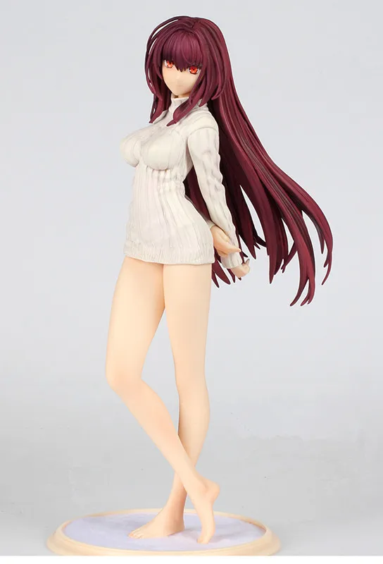 Новое поступление Аниме Фигурка Fate/Grand Order слуга Scathach свитер Ver 24 см 1/7 модель сексуальная девушка Косплей игрушка бренд