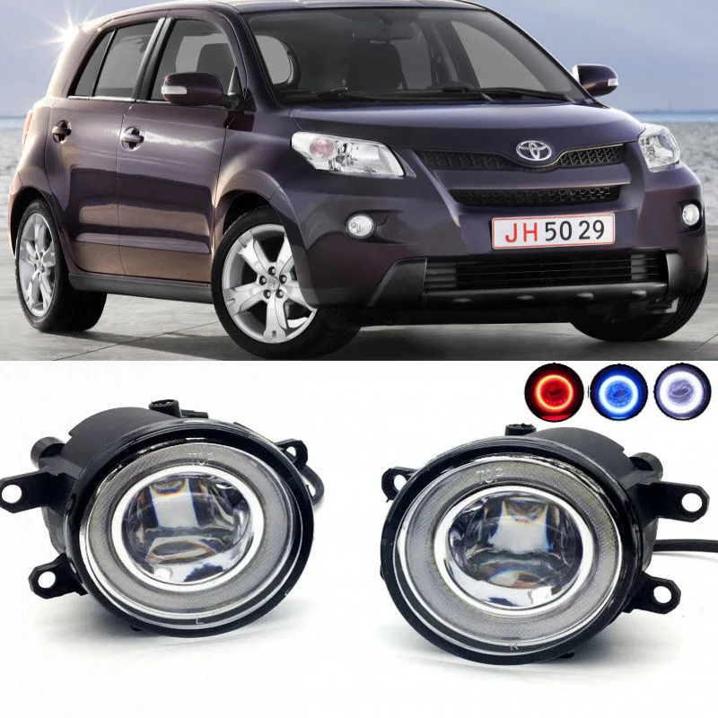 Для Toyota Urban Cruiser 2009 2 в 1 светодиодный Cut Line объектива Противотуманные фары лампы 3