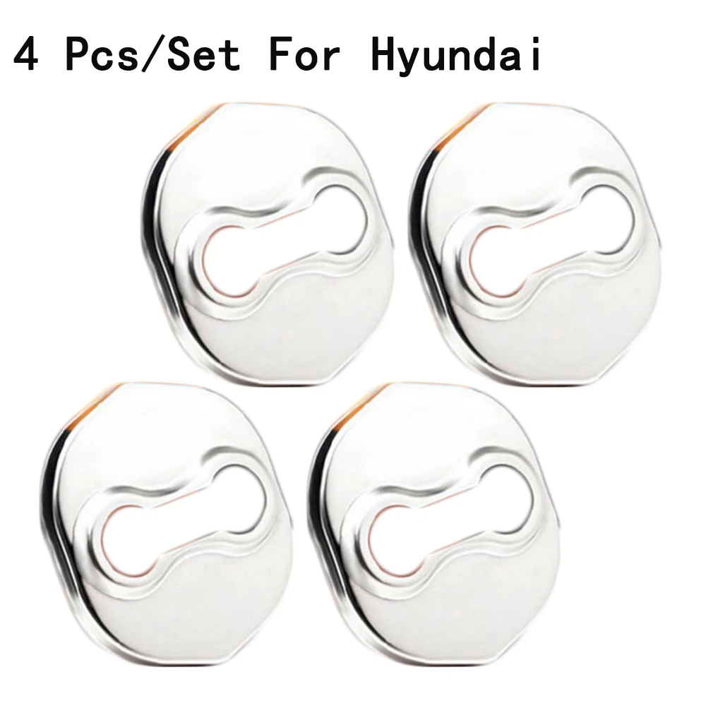 

ТОЛЬКО ДЛЯ Hyundai/Verna/I30/ELANTRA/TUCSON/Моника/ELANTRA/Sonata/Veracruz крышка дверного замка из нержавеющей стали