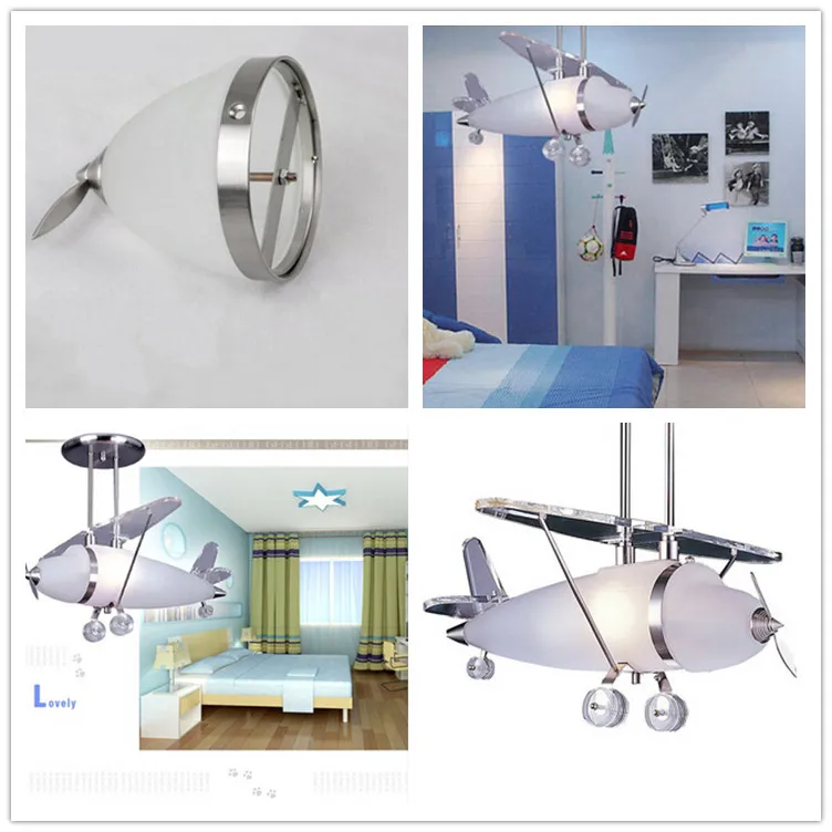 Фото Elk Lighting сатиновый никелевый оп кулон самолет светильник для детей спальни Elk Lighting сатиновый никелевый оп кулон самолет светильник для детей спальни