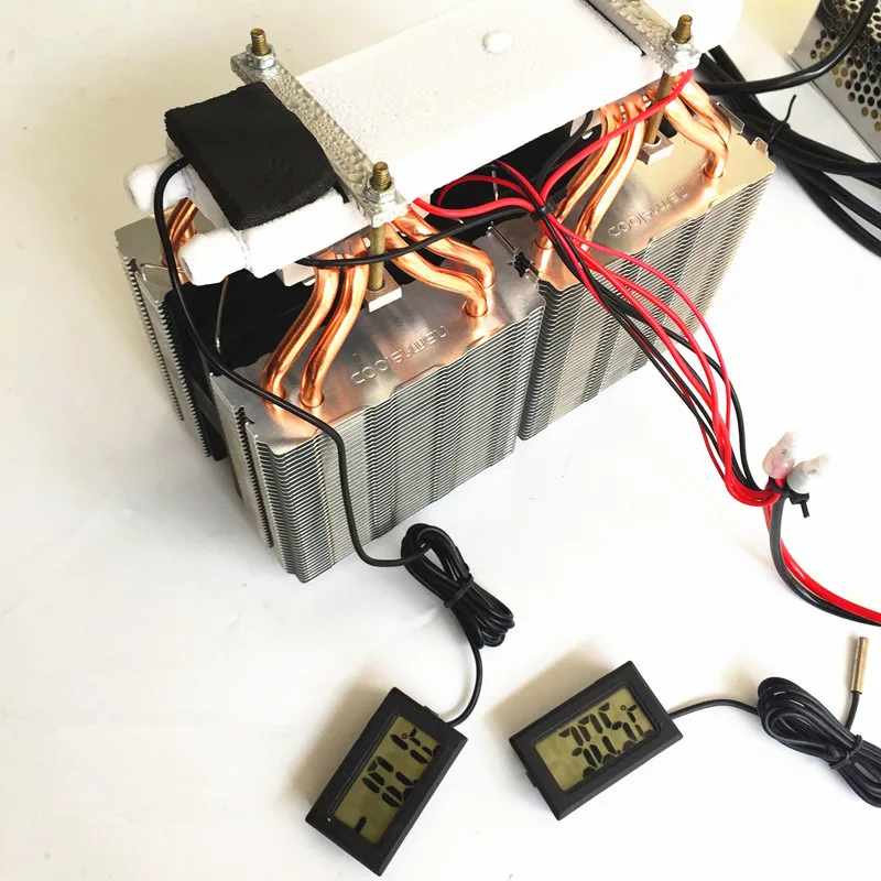 KOOLASON 12V 30/40L DIY двухъядерный полупроводниковый чип электронный компьютер холодная машина для холодной воды охладитель системы